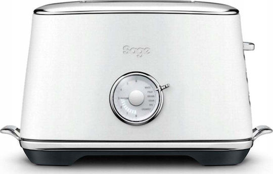 Sage The Toast Select Luxe Φρυγανιέρα 2 Θέσεων 1000W Λευκή