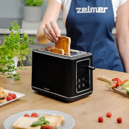 Zelmer ZTS7990 Toaster 2 Slots 750W Black