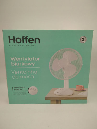 ECG Tischventilator 40W Lüfterdurchmesser 30cm Weiß