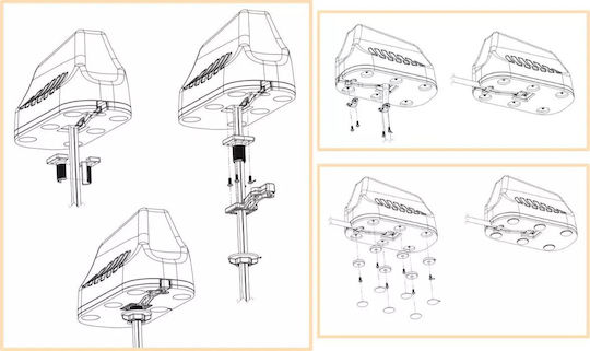 Poynting MIMO-3-12 Internal 5G Omnidirectional Antenna 5.8dBi with SMA Connection A-MIMO-0003-V2-12