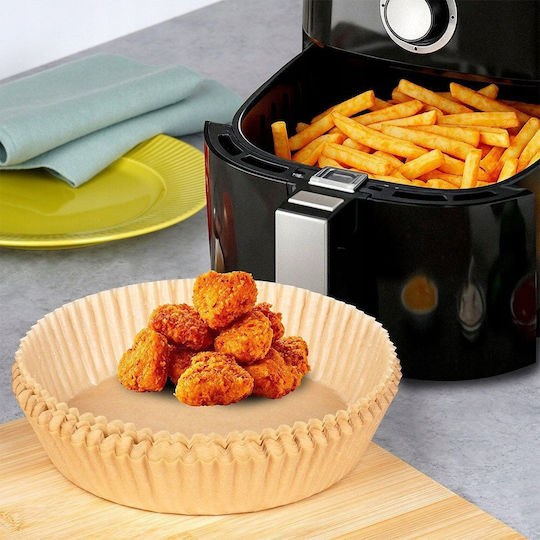 Orion Αντικολλητικά Χαρτιά για Air Fryer 19x19εκ. 50τμχ