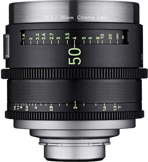 Samyang Full Frame Camera Lens XEEN Meister 50mm T1,3 for Canon EF Mount Black