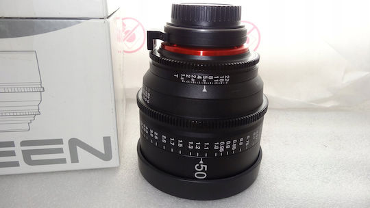 Samyang Full Frame Camera Lens 50mm T1.5 XEEN Fixed for Canon EF Mount Black