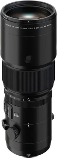 Fujifilm Camera Lens GF 500mm f/5.6 R LM OIS WR Fixed for Fujifilm G Mount Black