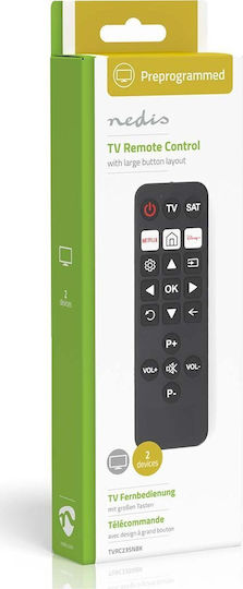Nedis Telecomandă Universală TVRC23SNBK pentru TV
