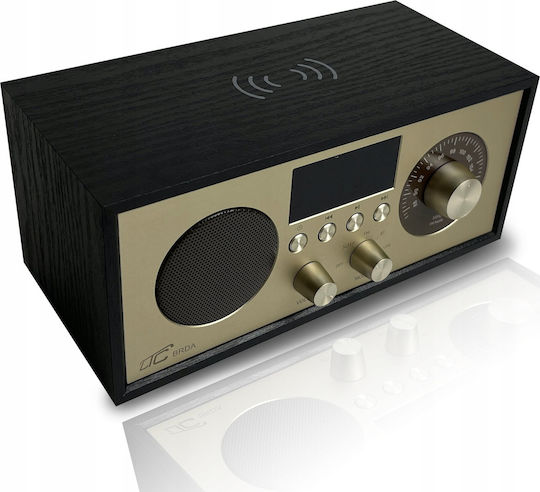 LTC Audio BRDA Cu alimentare la rețea cu Bluetooth și USB Negru