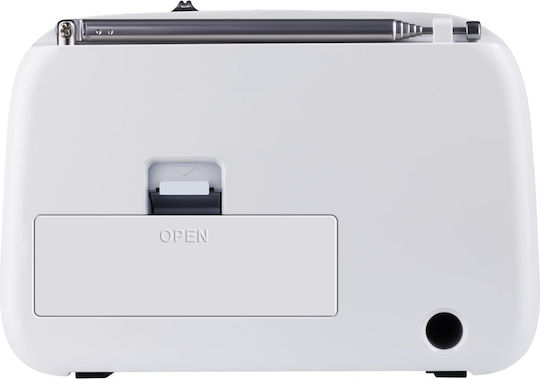 Osio Defender Signal Επιτραπέζιο Ραδιόφωνο Επαναφορτιζόμενο Μαύρο