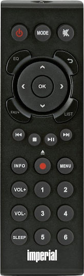 Imperial Dabman i510BT Επιτραπέζιο Ραδιόφωνο Ρεύματος DAB+ με Bluetooth και USB Μαύρο