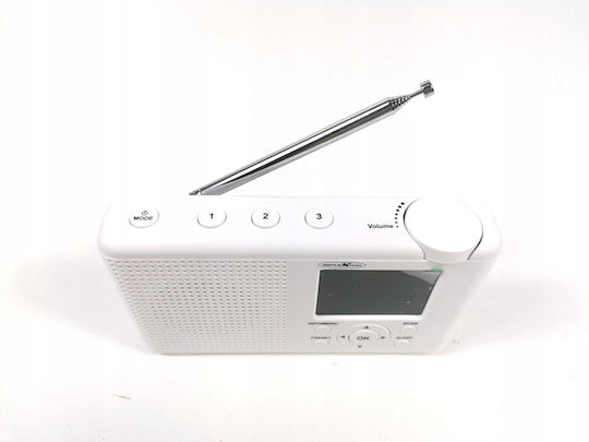 Reflexion TRA23DAB Portable Radio Rechargeable DAB+ White