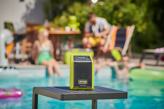 Ryobi RR18-0 Настолен Радиоприемник с Bluetooth Зелен