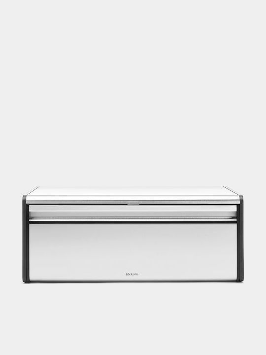 Brabantia Bread Box Metallic Gray 46.5x25x18.7cm Brabantia Bread Box Metallic Gray 46.5x25x18.7cm