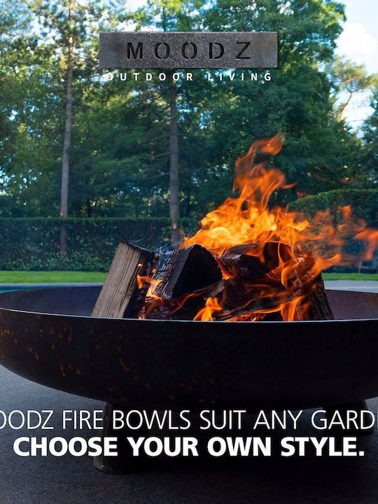 Firepit Bonfeu Bonbowl Plus Garden Fire Pit Gray 80x90x24cm