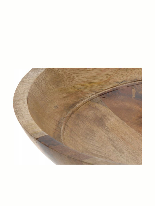 Zaros Decorative Bowl Brown 30x30x6.8cm