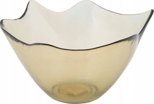 Mauro Ferretti Dekorative Schüssel Glas Transparent 30x30cm 1Stück