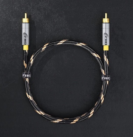 Fiio Καλώδιο Ομοαξονικό 1.5m (LR-RCA5L) 1τμχ