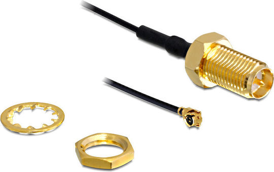 DeLock Kabel RP-SMA-Stecker - RP-SMA-Stecker 0.2m (88340) 1Stück