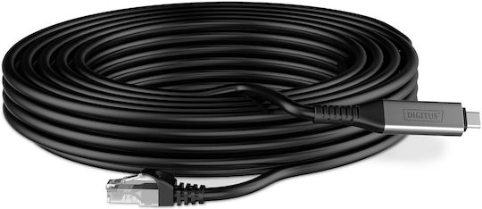 Digitus Καλώδιο 10m (AK-300601-100-S) 1τμχ