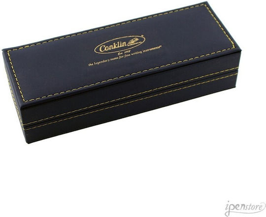 Conklin Broad Fountain Pen with Orange Ink