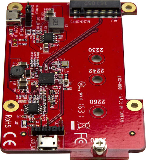 StarTech USB to M.2 SATA Converter for Raspberry Pi and Development Boards PIB2M21
