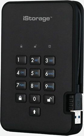 iStorage DiskAshur 2 SSD USB 3.1 500GB 2.5" Черен