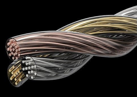 Fiio Fiio Lc-re Pro 2022 Mmcx Kopfhörerkabel Austauschbare Stecker Gold-Silber-Kupfer