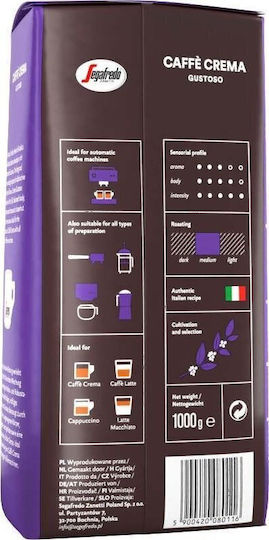 Segafredo Caffè Crema Gustoso 1kg