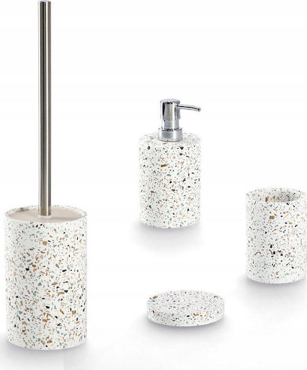 Zeller WC четка с циментов контейнер Terrazzo Ø 10,3 см