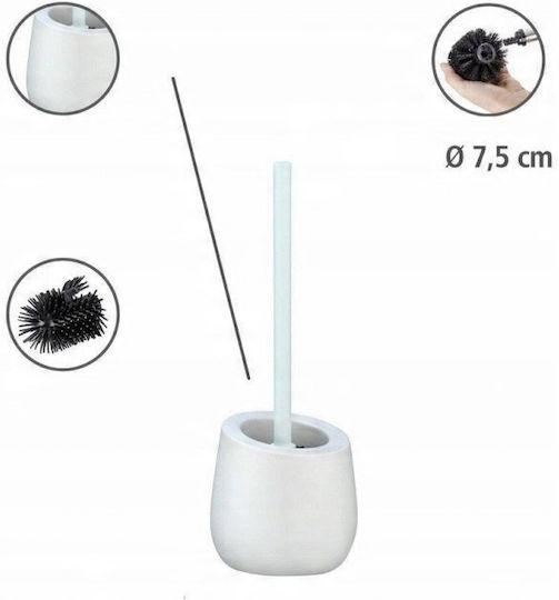 Wenko Badi Ceramic Toilet Brush White
