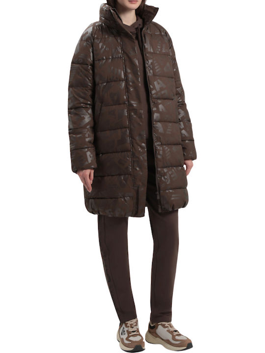 Women's Lifestyle Jacket for Winter Fancy Chocolate Brown