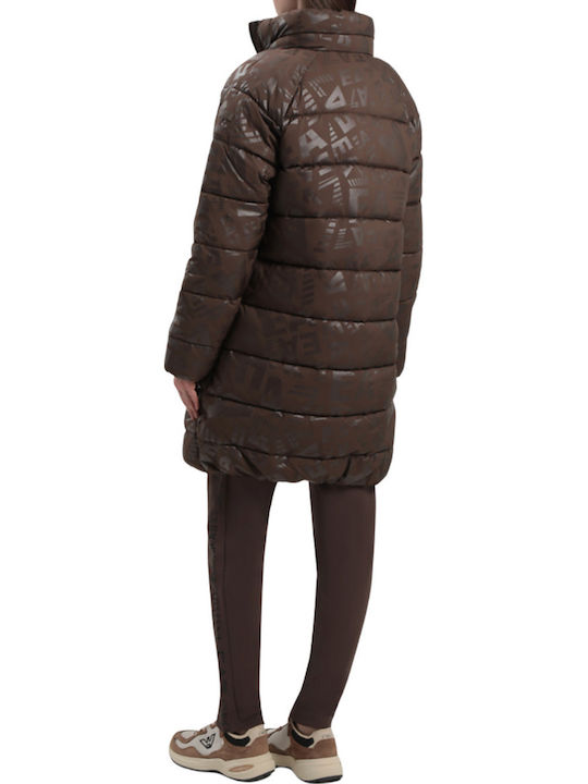 Women's Lifestyle Jacket for Winter Fancy Chocolate Brown