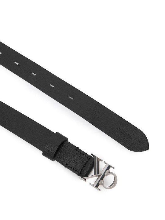 Leather Women's Belt Black