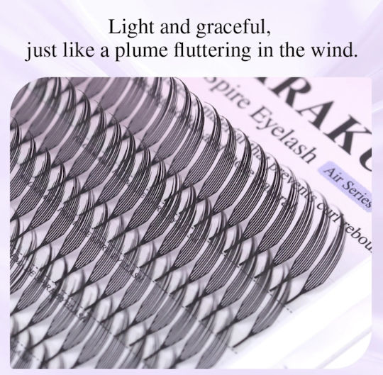 Nagaraku Premad Wings Spire Lash 0.07c Mix 8-15mm