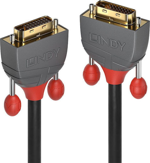 Lindy Kabel DVI-D-Stecker - DVI-D-Stecker 3m Schwarz (36223)