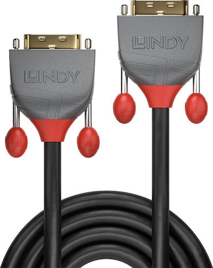Lindy Kabel DVI-D-Stecker - DVI-D-Stecker 3m Schwarz (36223)