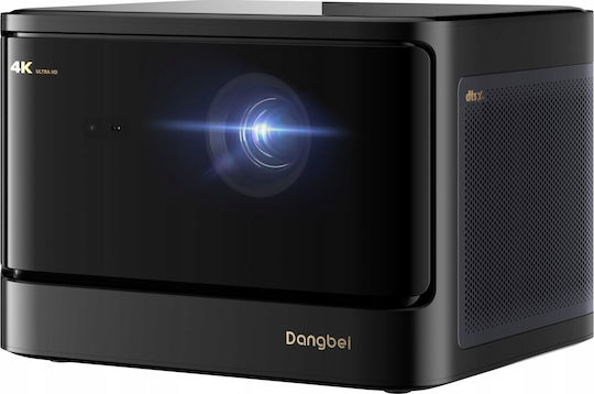 Dangbei Mars Pro 2 3D Projektor DLP 4K Ultra HD Laser mit Wi-Fi und Eingebauten Lautsprechern Schwarz