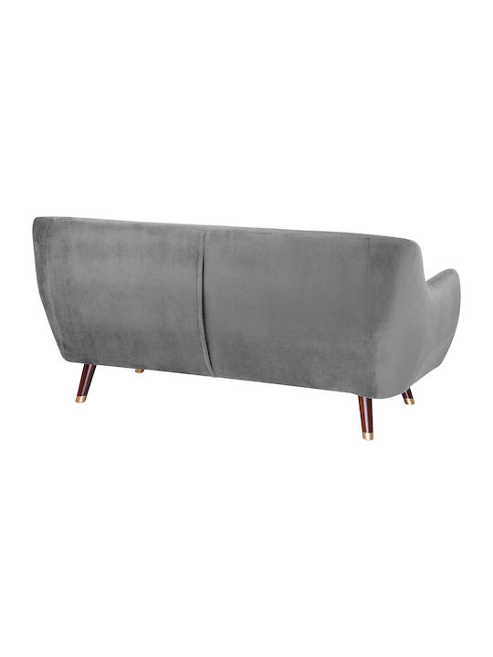 Living Room Furniture Set 3-Seater & 2-Seater & Armchair Gray