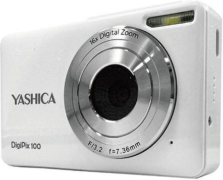Yashica DigiPix Compact Camera 44MP Full HD (1080p) Optical Zoom 16x White
