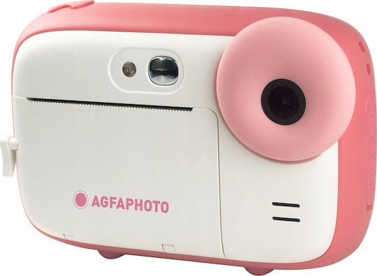 AgfaPhoto Realikids Pink Παιδική Φωτογραφική Μηχανή 12MP με Θερμική Εκτύπωση Ροζ