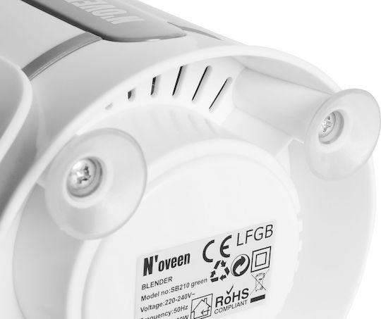 N'Oveen SB-230 Μπλέντερ με Κανάτα Tritan 600 ml 300W Γκρι