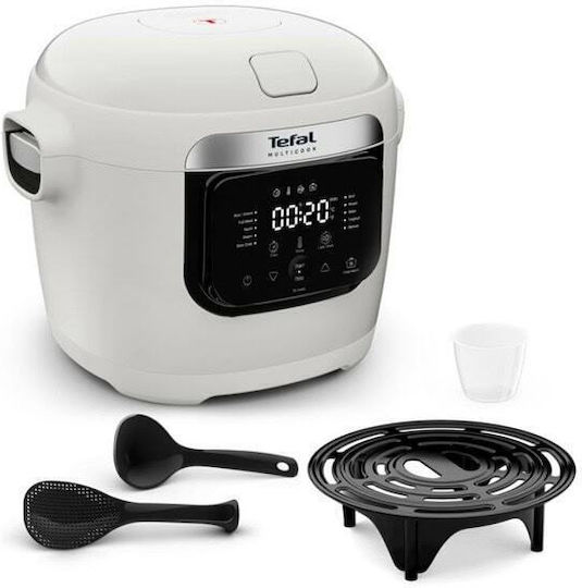 Tefal Multicook Basic Aragaz multifuncțional 700W cu Capacitate 6lt Alb