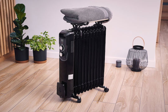 Stella Oil Filled Radiator with 11 Fins 1000W