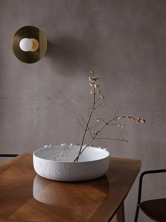 Raeder Birds Large Decorative Bowl White 35.5x35.5x10cm Raeder Birds Large Decorative Bowl White 35.5x35.5x10cm