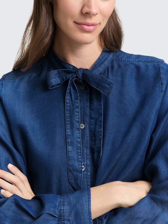 Women's Long Sleeve Shirt Blue