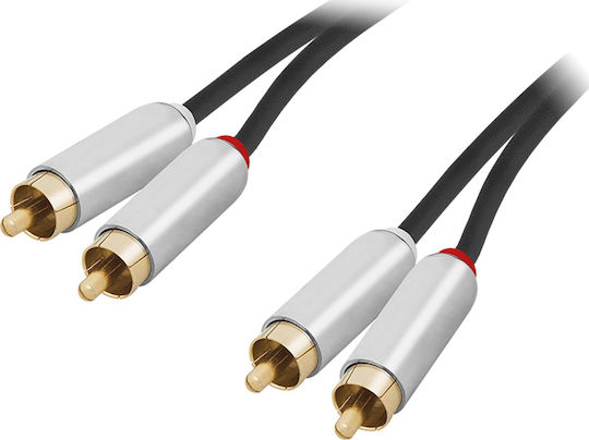 Blow Кабел RCA мъжки - RCA мъжки 1.5м DM-250