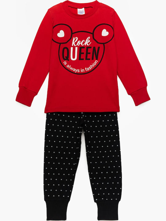 Pretty Baby Kids' Pajamas Winter Red