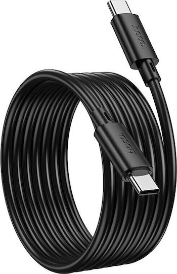 Hoco X88 USB 2.0 Cable USB-C male - USB-C 60W PD Μαύρο 2m