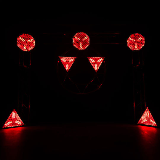 Mac Mah Спот LED DMX Амбър-T RGB / Амбър