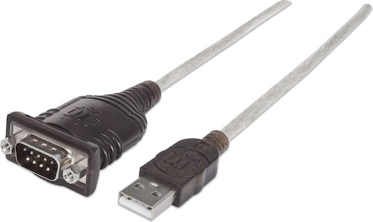 Manhattan Кабел USB-A към USB-A 1.8м (151849) 1бр