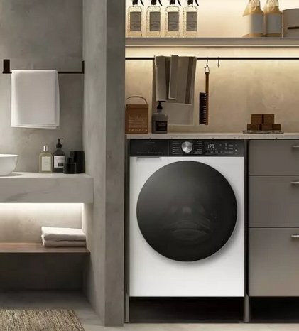 Hisense Mașină de spălat cu uscător 12kg/8kg Cu aburi 1400 Rotiri cu Wi-Fi