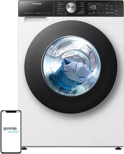 Hisense Mașină de spălat cu uscător 12kg/8kg Cu aburi 1400 Rotiri cu Wi-Fi